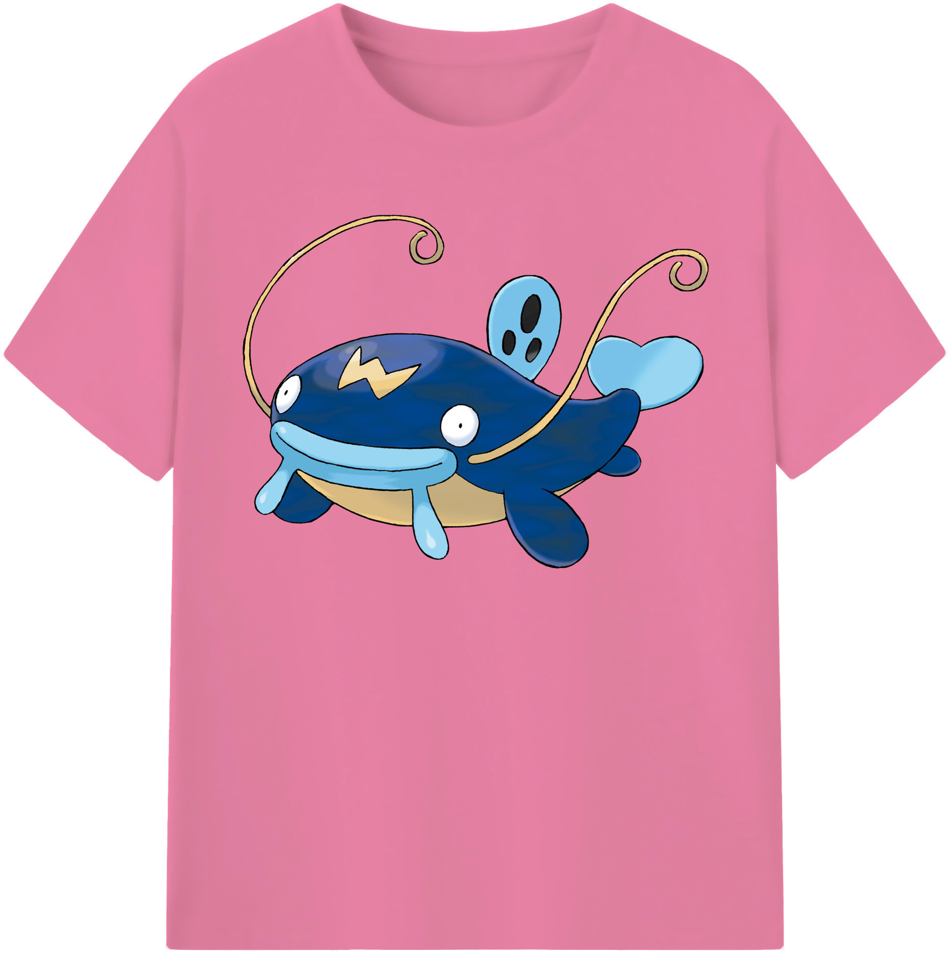 （画像用） ポケットモンスター Pokémon 綿100％半袖Tシャツ（フロントプリント）